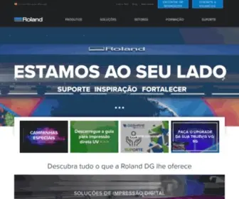 Rolanddg.pt(Roland DG Portugal) Screenshot