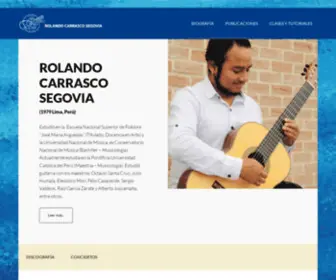 Rolandocarrascosegovia.com(Rolando Carrasco Segovia) Screenshot