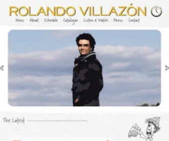 Rolandovillazon.com(Villazón) Screenshot