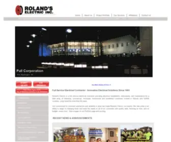 Rolandselectric.com(Top LI Electrical Contractor) Screenshot