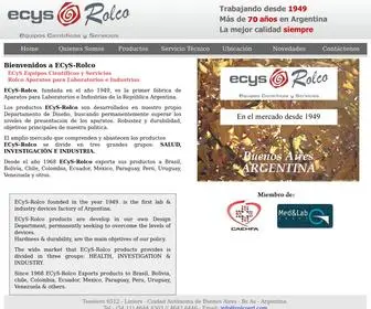 Rolcosrl.com(Investigación e industria) Screenshot