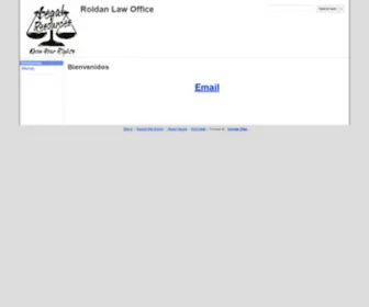 Roldanlawpr.com(Roldan Law Office) Screenshot