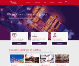 Roldanlogistics.com(Roldán) Screenshot