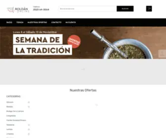 Roldanonline.com.ar(#1 Productos de consumo masivo) Screenshot