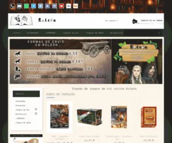 Roleon.es(Tienda de juegos de rol Roleon) Screenshot