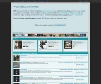 Roleplaygateway.com(Storytelling & worldbuilding) Screenshot