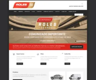 Roles.com.br(Distribuidora de Autopeças) Screenshot