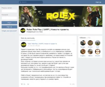 Rolex-RP.ru(Rolex RP) Screenshot