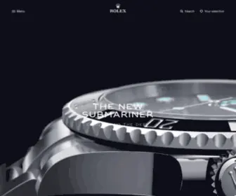 Rolex.ch(Official Rolex Website) Screenshot