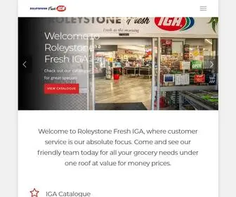 Roleystoneiga.com.au(Roleystone Fresh IGA) Screenshot