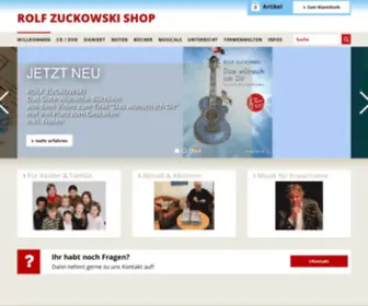 Rolf-Musik.de(Rolf Zuckowski) Screenshot