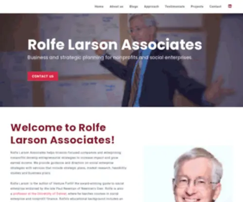 Rolfelarson.com(Rolfe Larson Associates) Screenshot