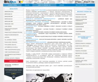 Rolfoam.pl(Materiały samoprzylepne) Screenshot