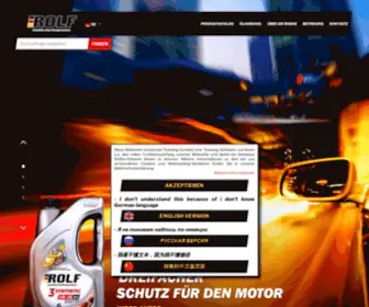 Rolfoil.de(ROLF-Motoröl) Screenshot