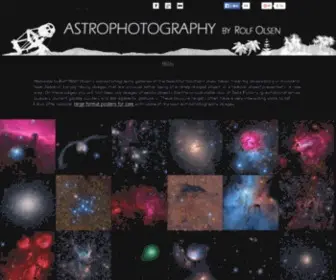 Rolfolsenastrophotography.com(Rolf) Screenshot