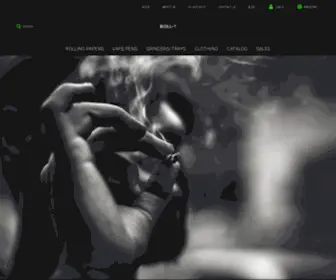 Roll-1.com(Smokers lifestyle Brand) Screenshot