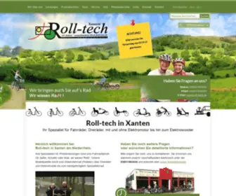 Roll-Tech.de(Der Fahrrad) Screenshot