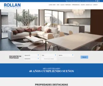 Rollan.com.ar(Rollan Propiedades) Screenshot