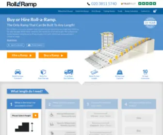 Rollaramp.co.uk(Roll-a-ramp) Screenshot