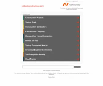 Rollbackconstructions.com(Rollbackconstructions) Screenshot