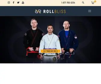 Rollbliss.com(Custom BJJ Gi) Screenshot