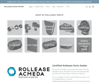 Rolleaseacmedamotors.com(RollEase Acmeda Motors) Screenshot