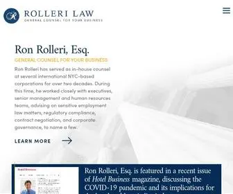 Rollerilaw.com(Rolleri Law) Screenshot
