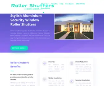 Rollershutter.com.au(Roller Shutters) Screenshot
