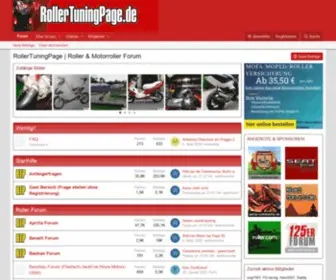 Rollertuningpage.de(Roller) Screenshot
