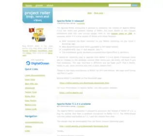 Rollerweblogger.org(Rollerweblogger) Screenshot