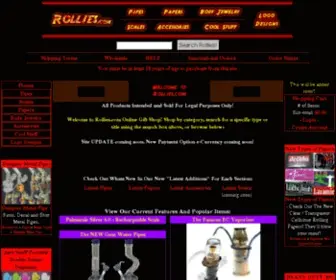 Rollies.com(Rolling Papers and Smoking Pipes) Screenshot