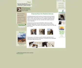 Rollingdogranch.com(Rolling Dog Ranch Animal Sanctuary) Screenshot