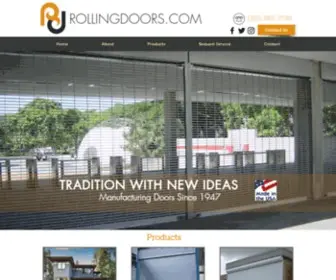 Rollingdoors.com(Overhead Door) Screenshot