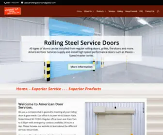 Rollingdoorsandgates.com(Rolling Doors & Gates) Screenshot