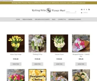 Rollinghillsflowermart.com(Locally Owned Flowers Shop) Screenshot