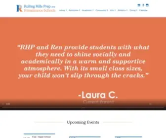 Rollinghillsprep.org(Rolling Hills Preparatory and Renaissance Schools) Screenshot