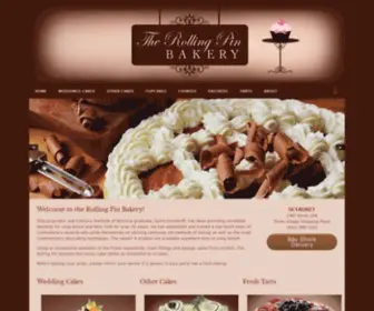 Rollingpinbakery.com(Every Cake Tastes as Good as they Look) Screenshot