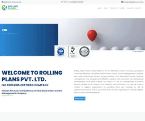 Rollingplans.com.np(Rolling Plans Pvt. Ltd) Screenshot