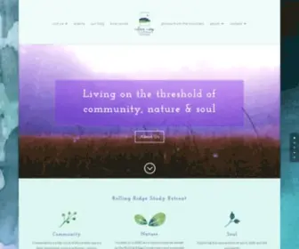 Rollingridge.net(Rolling Ridge Study Retreat) Screenshot