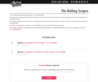 Rollingscopes.com(Главная) Screenshot