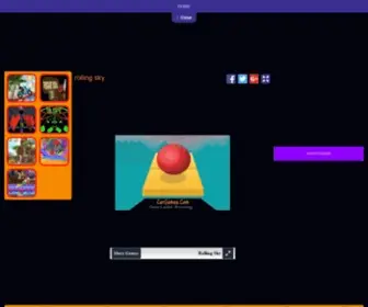 Rollingskyonlinegame.com(Rollingskyonlinegame) Screenshot
