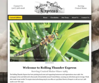 Rollingthunderexpress.com(The Rolling Thunder Express) Screenshot