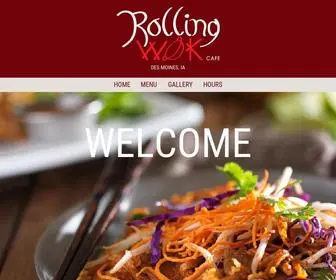 Rollingwokdesmoines.com(Rolling Wok CafeRolling Wok Cafe) Screenshot