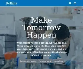 Rollins.edu(Rollins College) Screenshot