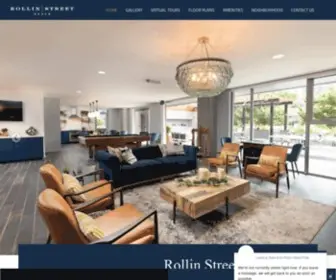 Rollinstreet.com(Rollin Street Flats) Screenshot