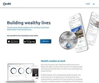 Rollitwealth.com(Rollit Wealth) Screenshot