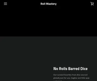 Rollmastery.com(Roll Mastery) Screenshot