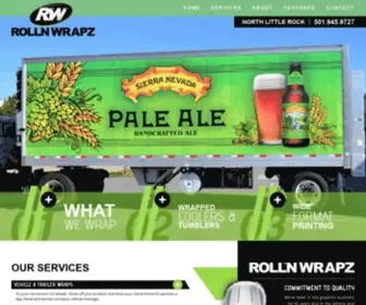 Rollnwrapz.com(ROLL'N WRAPZ) Screenshot