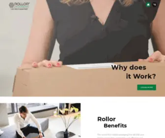 Rollor.com(Rollor Packaging) Screenshot