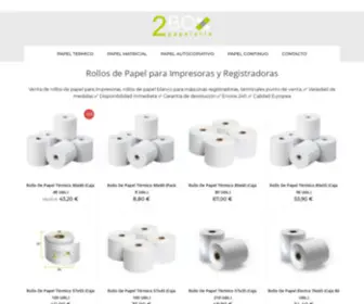Rollosdepapel.es(2Box Papelería) Screenshot